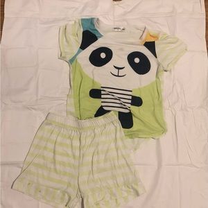 Ventelan Panda Girls Pajama Set